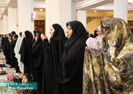 گزارش تصویری | جشن بزرگ میلاد پیامبر رحمت (ص) و امام صادق (ع) به همراه مراسم نماز و دعای استغاثه به امام زمان (عج) در حرم مطهر شاه چراغ (ع)