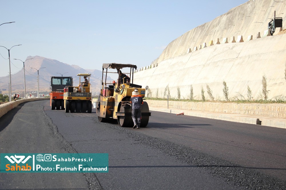 گزارش تصویری | بازدید از مراحل ساخت تونل ملل و بزرگراه آیت الله حائری