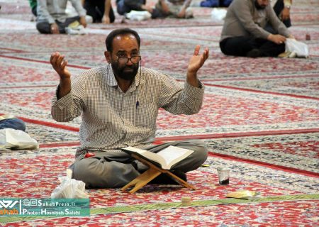 گزارش تصویری | مراسم نماز و دعای استغاثه به امام زمان (عج) در حرم مطهر شاه چراغ (ع)