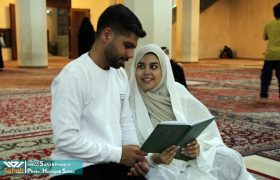 گزارش تصویری | مراسم نماز و دعای استغاثه به امام زمان (عج) در حرم مطهر شاه چراغ (ع)