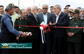 گزارش تصویری | افتتاح محور شمالی بزرگراه آیت الله حائری