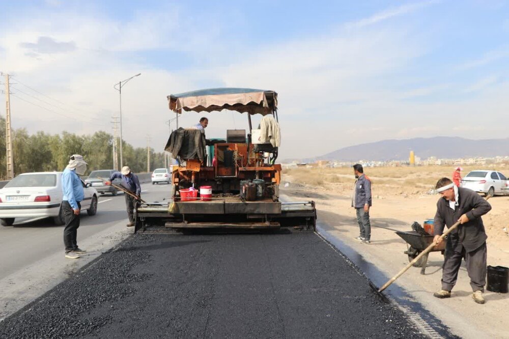 اجرای عملیات ایمن‌سازی در کمربندی جنوبی شیراز