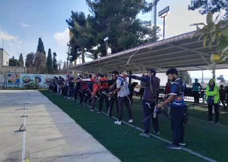 مسابقات تیراندازی با کمان در فارس برگزار شد