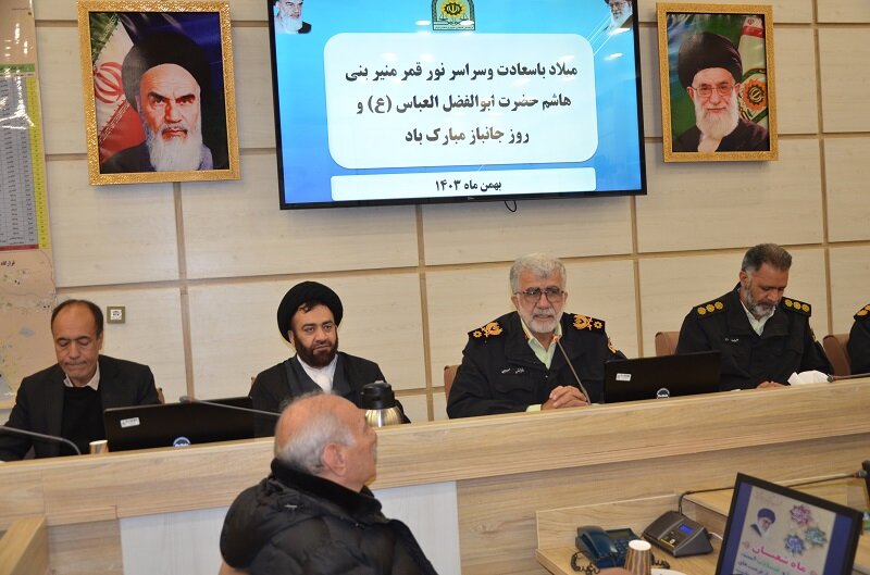 الگوگیری شجاعت و مردانگی جانبازان از حضرت عباس(ع) / دشمن دنبال ایجاد ناامنی در جامعه است