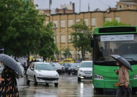 اختصاص اتوبوس‌های امدادی در بارندگی شیراز