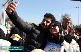 گزارش تصویری | حضور حماسی شهروندان شیرازی در راهپیمایی ۲۲ بهمن