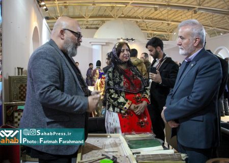 گزارش تصویری | بازدید شهردار شیراز از غرفه گردشگری فارس در نمایشگاه تهران