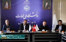 گزارش تصویری | نشست خبری ریاست دانشگاه مهارت فارس پیرامون المپیاد فن ورز
