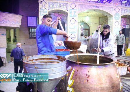 گزارش تصویری | آئین پخت سنتی سمنو در شیراز