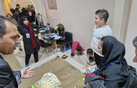 آشنایی کودکان با نحوه کاوش و مرمت آثار تاریخی در غرفه فارس