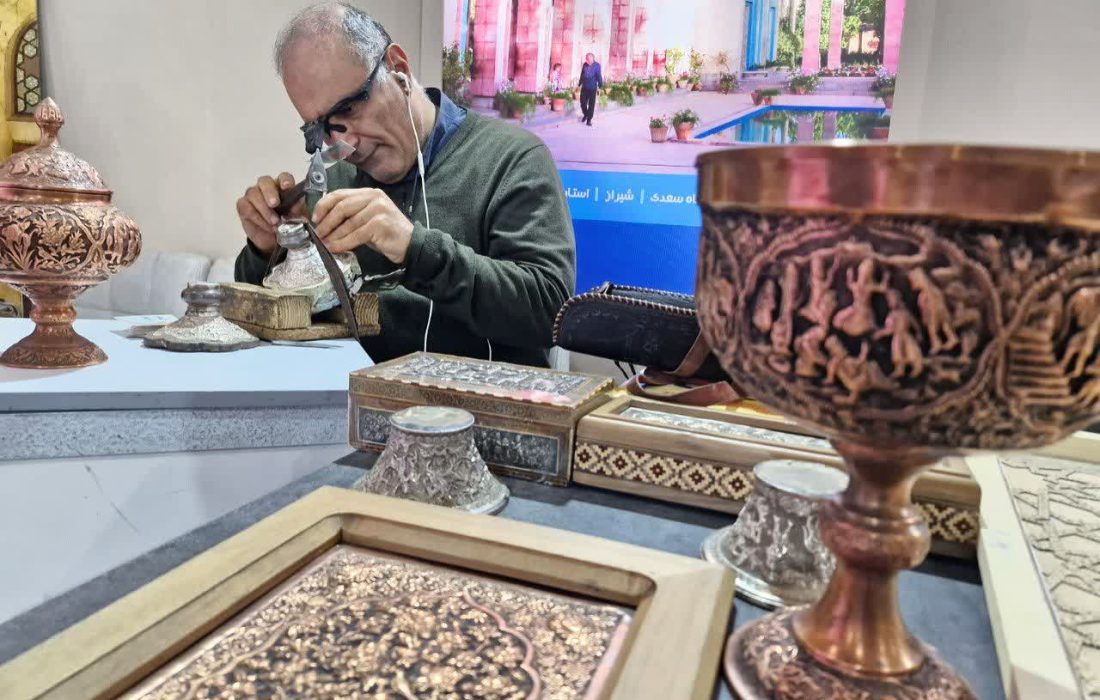 دریچه ای جدید برای هنر قلم زنی شیراز