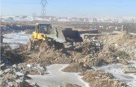 ۳ کیلومتر از رودخانه سربندان دماوند لایروبی شد