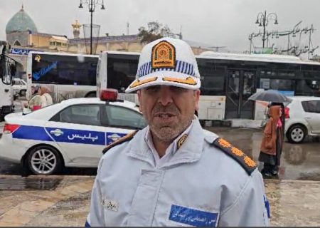 انسداد یک تقاطع در شیراز به دلیل خطر ریزش