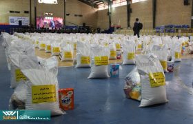گزارش تصویری | «مهربانی در آستانه نوروز» با توزیع ۱۰۰۰ بسته معیشتی به همت بنیاد گلستان