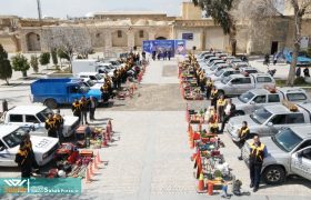 گزارش تصویری | مانور فوریت‌های خدمات شهری شهرداری شیراز
