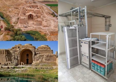 شبکه ارتباطی منطقه گردشگری آتشکده تاریخی فیروزآباد پایدار شد