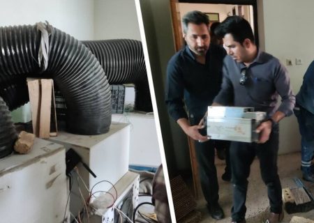 کشف ۱۲ دستگاه غیرمجاز استخراج رمز دارایی در نی‌ریز