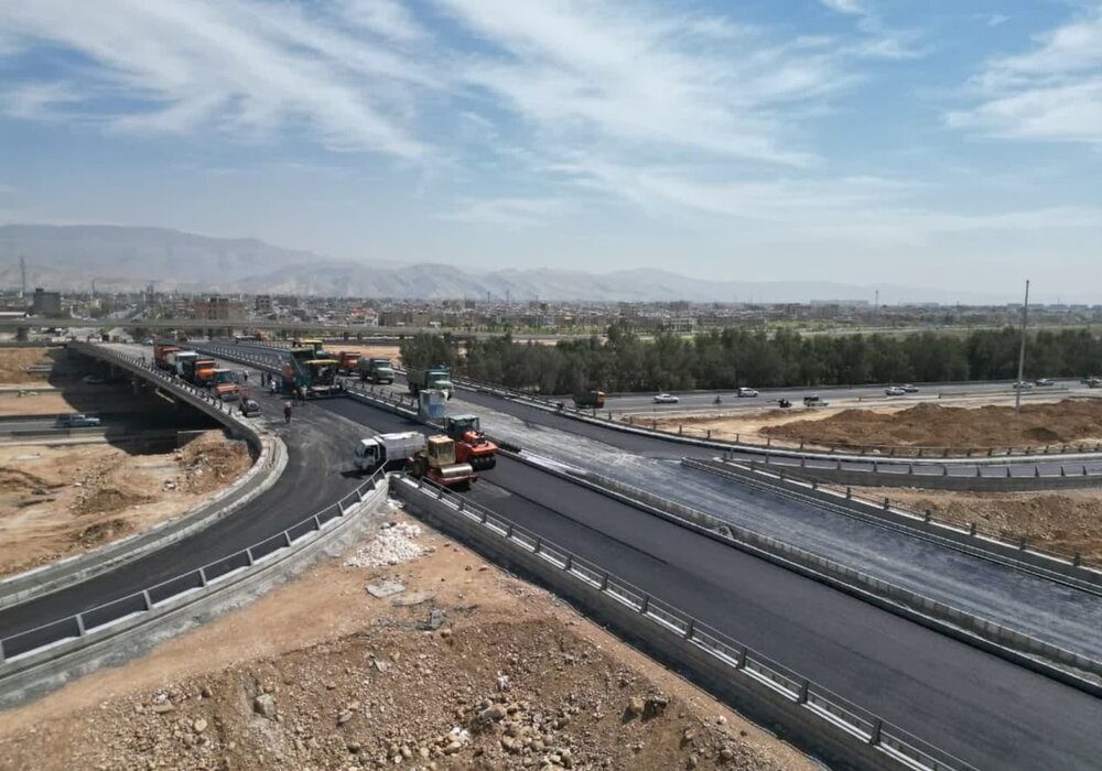 بزرگترین تقاطع غیرهمسطح ملی در شیراز افتتاح می‌شود