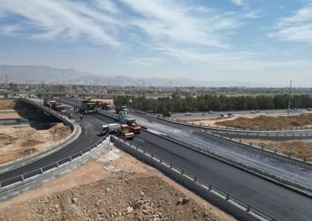 بزرگترین تقاطع غیرهمسطح ملی در شیراز افتتاح می‌شود