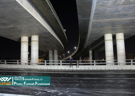 گزارش تصویری | بازدید مدیریت شهری از پروژه های در حال ساخت شیفت شب