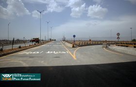 گزارش تصویری | تقاطع غیرهمسطح شهدای حرم حضرت احمدبن موسی (ع) در آستانه افتتاح