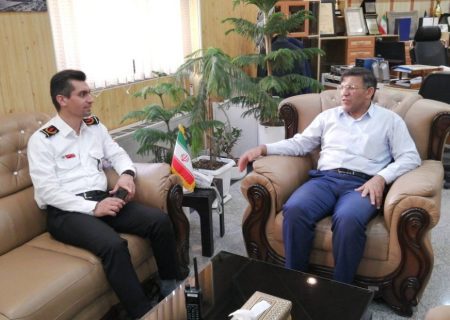 دیدار مدیر مخابرات منطقه فارس با رییس سازمان آتش‌نشانی و خدمات ایمنی شهرداری شیراز