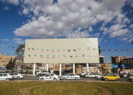 المان عاشورایی میدان امام حسین(ع) شیراز تا اربعین رونمایی می‌شود