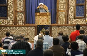 گزارش تصویری | مراسم دعا و استغاثه به منظور رفع اضطرار از مردم مظلوم غزه