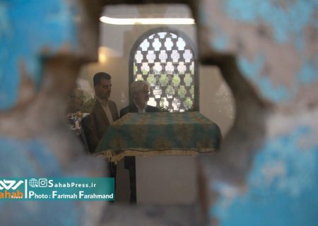 گزارش تصویری | تعویض قرآن کریم دروازه قرآن در شیراز