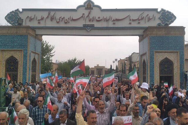 راهپیمایی محکومیت جنایات رژیم صهیونیستی در شیراز برگزار می‌شود