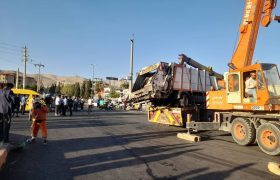 نقص فنی خودرو پسماند شهرداری صدرا ۱۱ مصدوم بر جای گذاشت