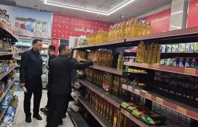 رصد و بازرسی بازار شهر صدرا با تمرکز بر کالاهای اساسی