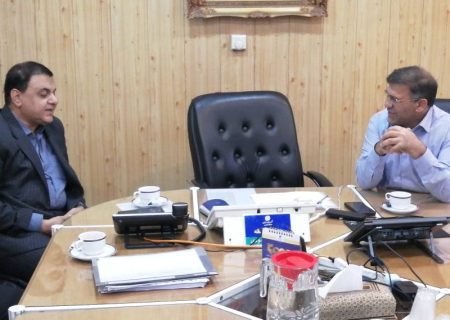 دیدار مدیرکل تعاون، کار و رفاه اجتماعی استان فارس با مدیر مخابرات منطقه