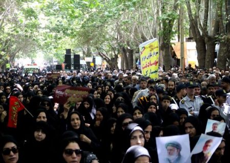 تشییع شهدای اقتدار در فارس؛ از اقلید تا کازرون