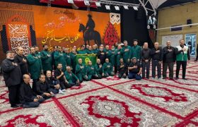 پذیرایی از ۴۵۰۰ عزادار حسینی در لارستان فارس توسط خادمیاران و یاوران رضوی