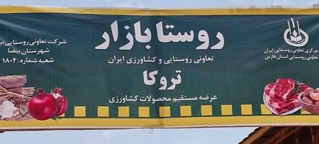 یک روستا بازار در بیضا افتتاح شد
