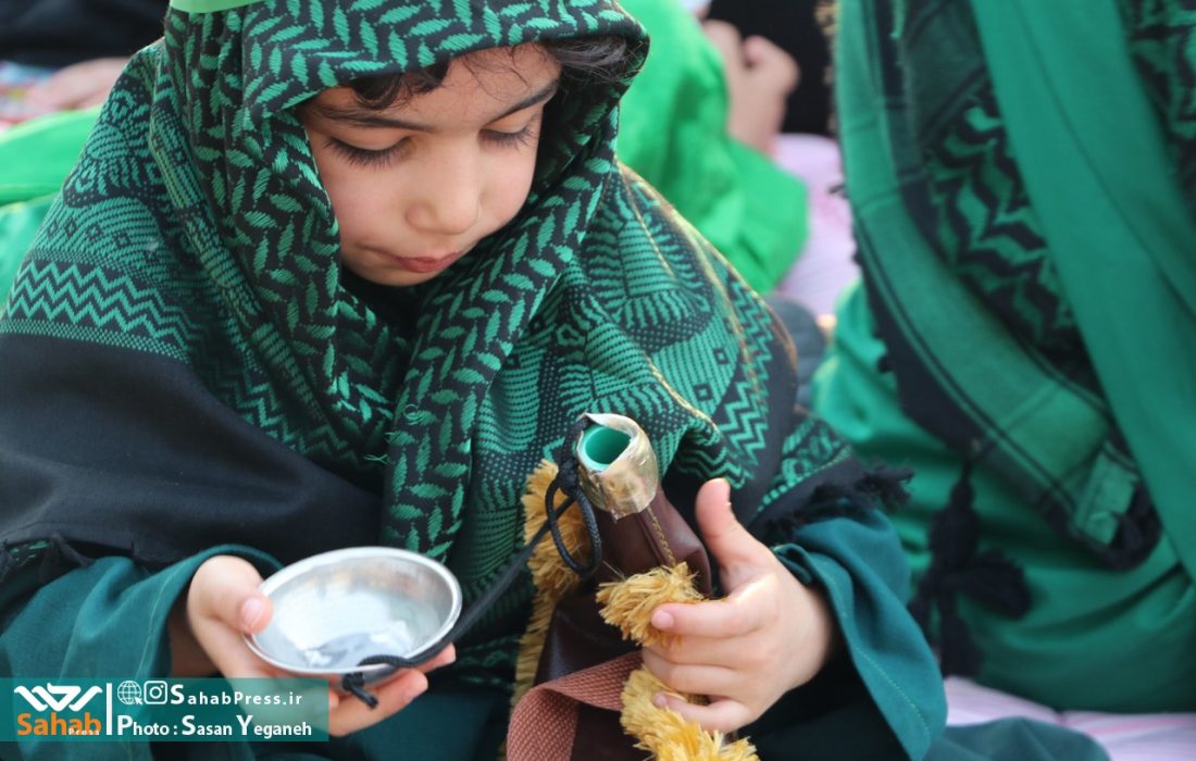 گزارش تصویری | مراسم تعزیه شهادت حضرت عباس(ع) در کره موچی لامرد