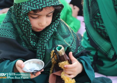 گزارش تصویری | مراسم تعزیه شهادت حضرت عباس(ع) در کره موچی لامرد