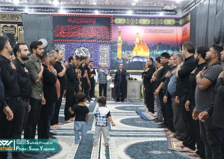 گزارش تصویری | مراسم عزاداری روز تاسوعا حسینیه بیت‌الزهرا(س) دهشیخ لامرد