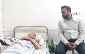 عطر عاشورا در خانه خادم حسینی / تجلیل از حاج آقا احمدی در روز دلدادگان کربلا