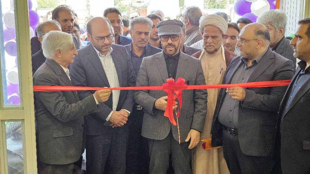 افتتاح اولین طرح نهضت توسعه عدالت و واحد تولیدی صنایع سلولزی در زرقان