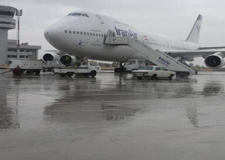 لغو پرواز شماره ۱۵۹ شیراز-تهران به علت نقص فنی