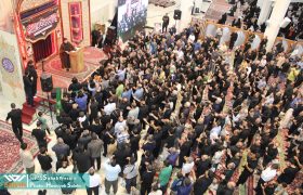 مراسم عزاداری اربعین حسینی در حرم شاهچراغ (ع)