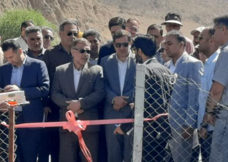 طرح آبیاری تحت فشار حاجی آباد سده افتتاح شد