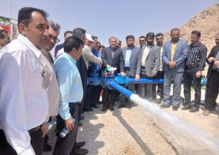 بهره برداری از دو طرح آبرسانی روستایی در جویم و زاخرویه قیروکارزین