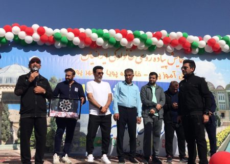 ایستگاه ورزش صبحگاهی ۱۵۰۰ نفری در شیراز برگزار شد