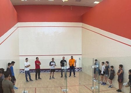 برگزاری اردوی مشترک اسکواش سه استان کشور به میزبانی فارس