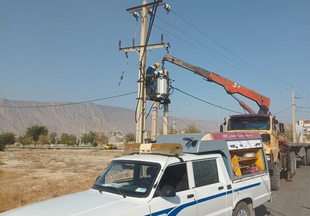 تعدیل بار ۶۶۵ دستگاه ترانسفورماتور پربار در فارس