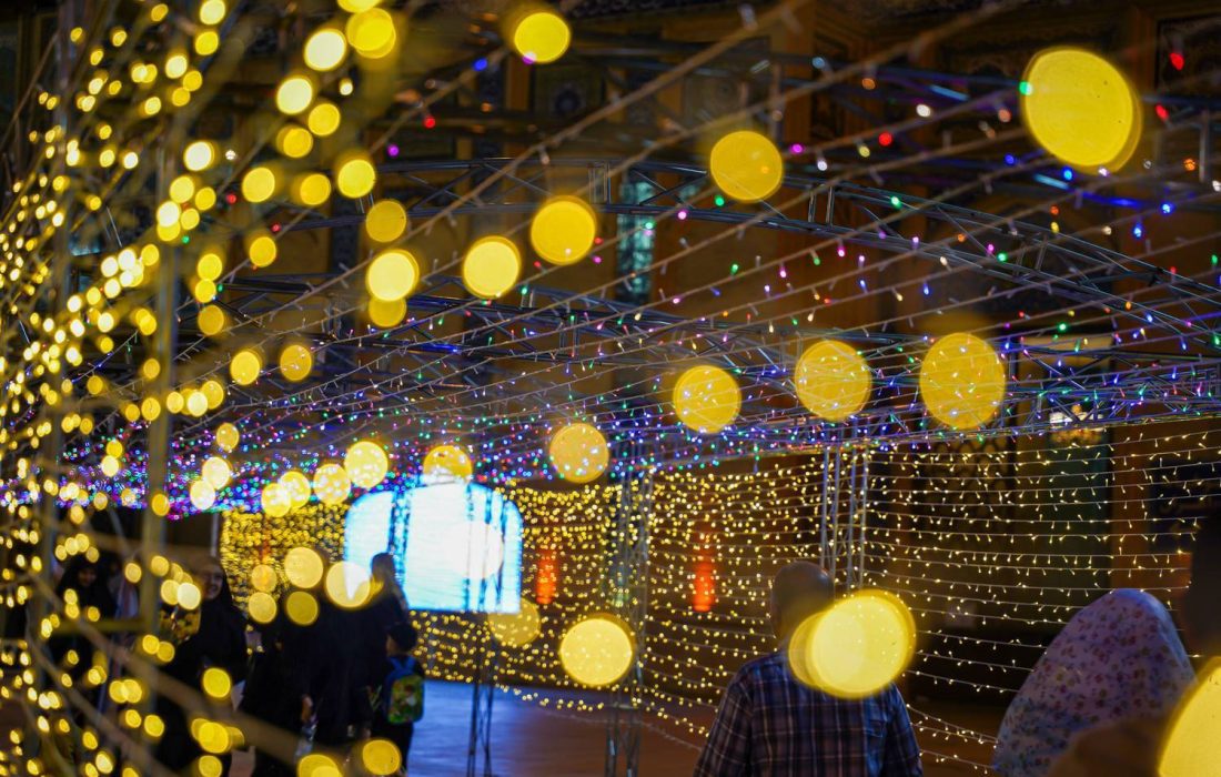 جشن میلاد پیامبر رحمت (ص) و صادق آل محمد (ع) در سومین حرم اهل بیت