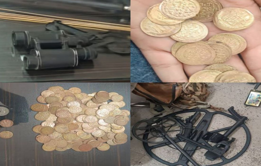 کشف سکه‌های تاریخی در فسا